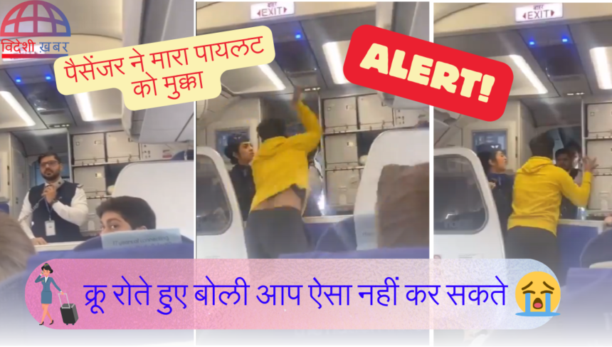 IndiGo 6E 2175: पैसेंजर ने किया पायलट की कुटाई गोवा जा रही थी फ्लाइट