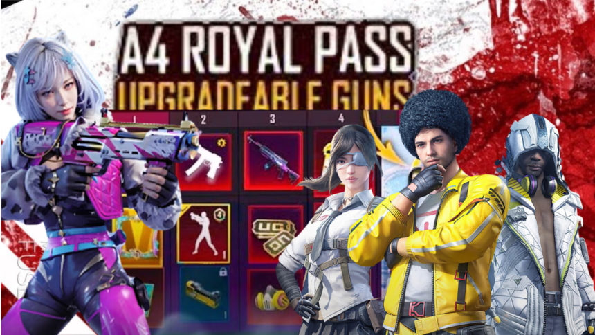 BGMI A4 Royale Pass